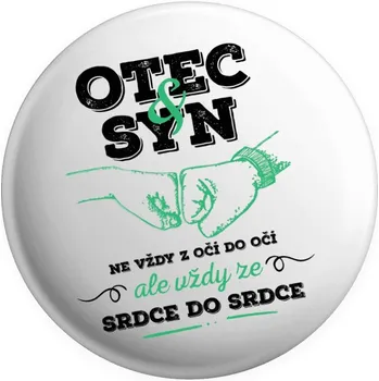 Placka Otec a syn, ze srdce do srdce