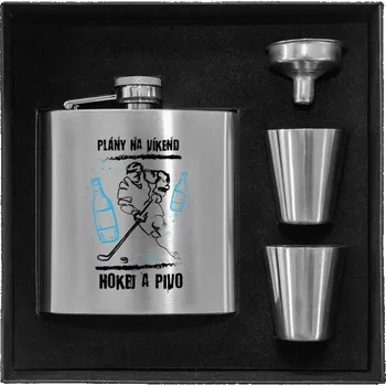 Placatka Placatka v krabičce Plány na víkend - hokej a pivo