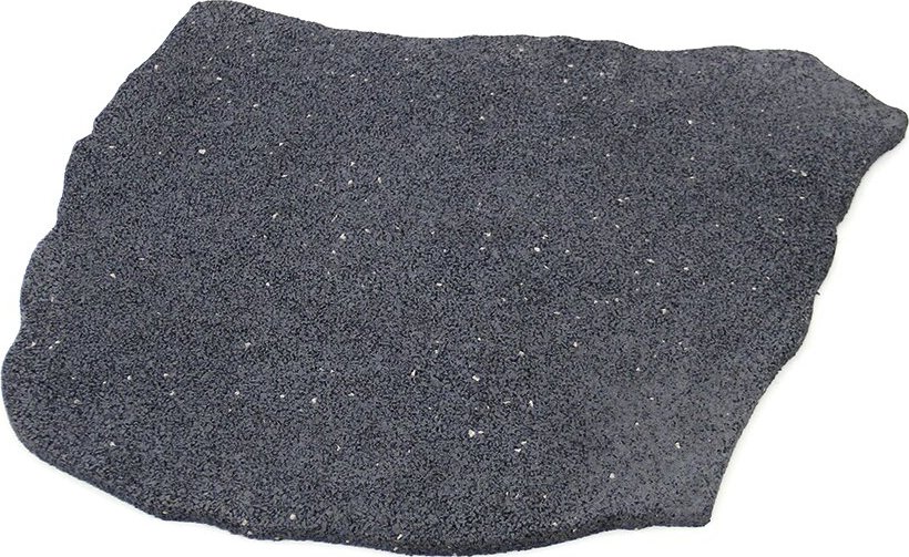 Šedý gumový nášlap FLOMA Natural Stone - 53 x 45 x 1,8 cm