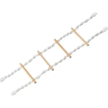 Hračka pro ptáka Nobby Bavlněný žebřík do klece pro papoušky 65x16cm