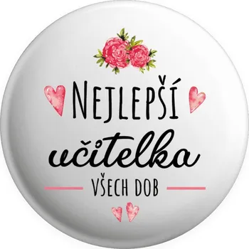 Placka Nejlepší učitelka všech dob