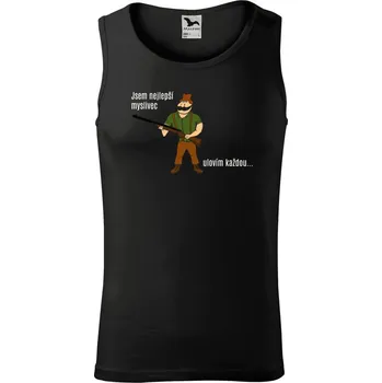 Pánské tílko Pánské tílko Adler Core Jsem nejlepší myslivec... ulovím každou.