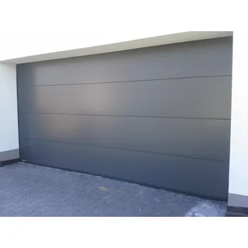 Garážová vrata Kružík 3000 x 2125 garážová sekční vrata hladký panel FLAT+ Silný stropní pohon vrat, dálkové ovládání, barvy RAL 9010 bílá hladký a RAL 7016 antracit Barva: Bílá RAL 9010