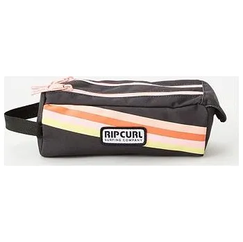 Městský batoh Penál Rip Curl PENCIL CASE 2CP SR STRIPE Washed Black/Pe velikost O/S