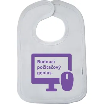Dětský bryndák New Baby Budoucí počítačový génius