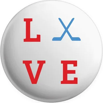 Placka Love - hokejky