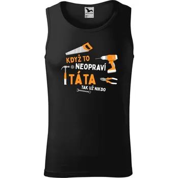 Pánské tílko Pánské tílko Malfini Core Když to neopraví táta, tak už nikdo