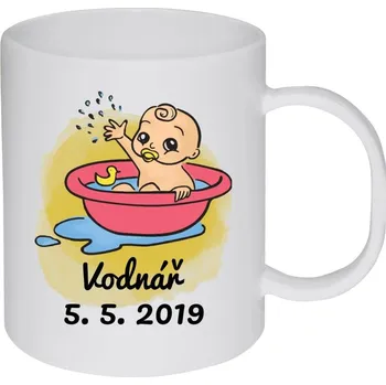 Hrnek 330 ml - plastový Vodnář