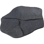 Šedý gumový zahradní nášlap (šlapák) FLOMA Stone - 51 x 38 x 1,8 cm