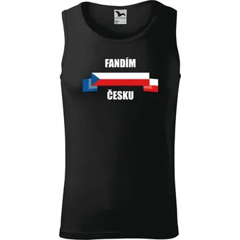 Pánské tílko Pánské tílko Malfini Core Fandím Česku