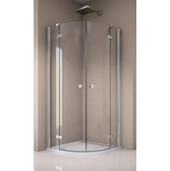 Ronal (Sanswiss) Ronal ANNEA ANR 55 100 50 07 100x200 cm 6 mm čiré sklo Aluchrom