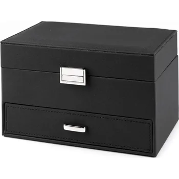 Šperkovnice Šperkovnice 14x16x23 cm, barva 4 černá mat