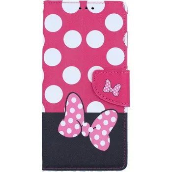 Pouzdro na mobilní telefon Pouzdro iPhone SE 2020 knížkové Minnie Mouse (kryt neboli obal na iPhone SE 2020)