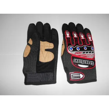 Moto rukavice Moto rukavice černé Sport (Černé moto rukavice sport)