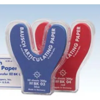 Kancelářský papír Artikulační papír 200μ modrý BAUSCH BK 03