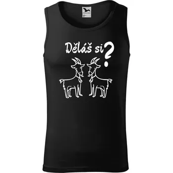 Pánské tílko Pánské tílko Malfini Core Děláš si kozy?