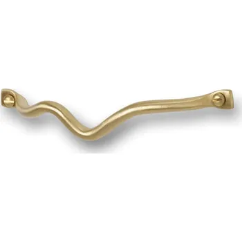 Věšák Ferm Living Úchytka Curvature, brass