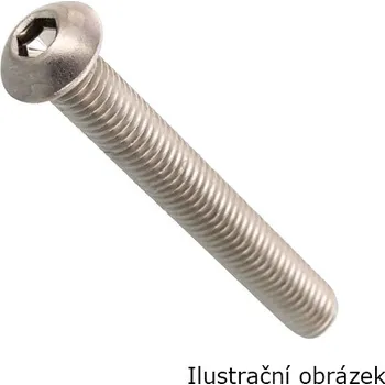 Šroub Šroub M5 10mm ISO7380-1-A2