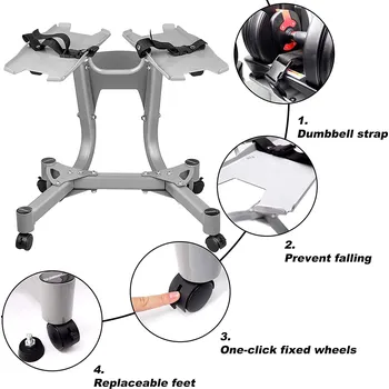 Stojan pro Bowflex činky