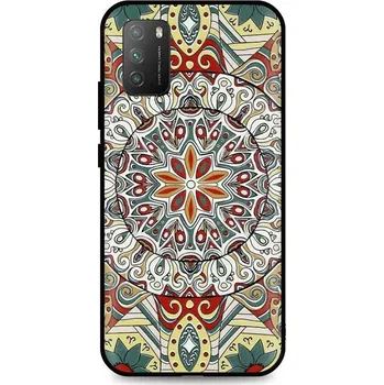 Pouzdro na mobilní telefon Kryt Xiaomi Poco M3 3D silikon Barevná mandala (obal neboli pouzdro na Xiaomi Poco M3)