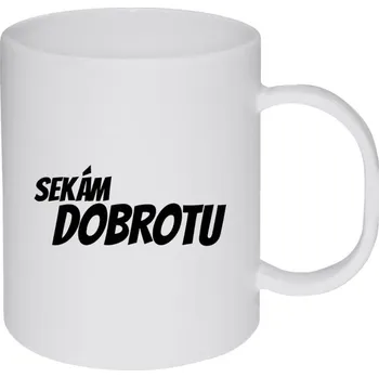 Hrnek 330 ml - plastový Sekám dobrotu
