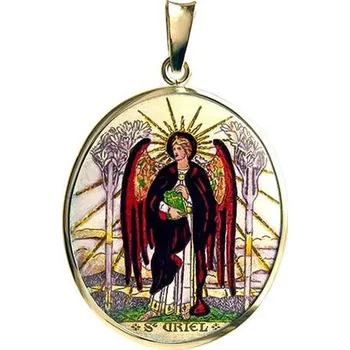 Přívěsek Aljančič Archanděl Uriel madonka 304H zlato