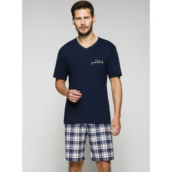 Dámské pyžamo Pánské pyžamo s kraťasy č.561 - Regina