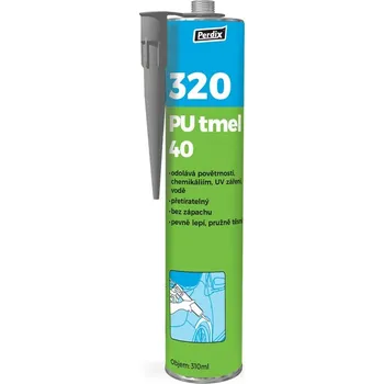 Tmel PERDIX PU TMEL 40 Barva: šedá, Balení: 310 ml