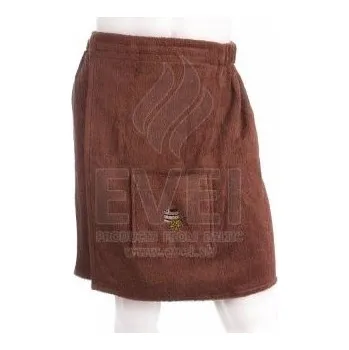 Kilt do sauny pánský Hnědý