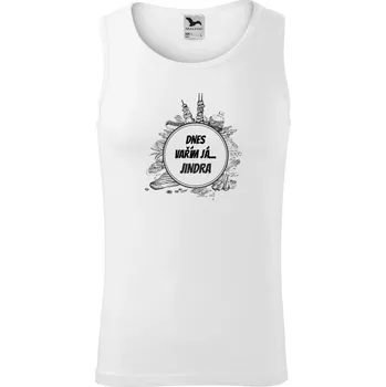 Pánské tílko Pánské tílko Malfini Core Dnes vařím já... jméno