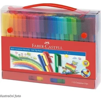 Kresba Faber-Castell Connector, sada 60ks