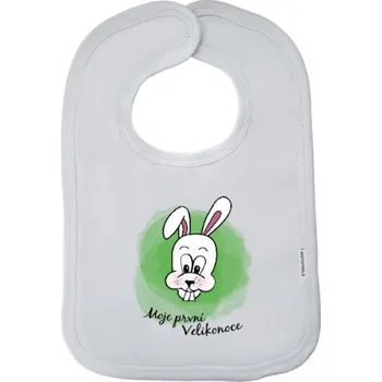 Dětský bryndák New Baby Moje první Velikonoce - zajíček