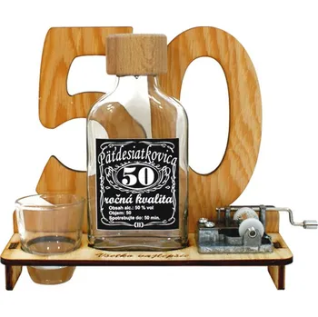 Značka na výročí 50 let s flašinetem SK