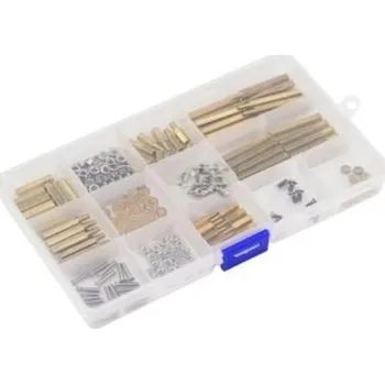 Vývojová deska Mosazná sada distančních sloupků - 200 kusů