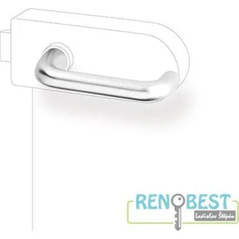 Dveřní kování AC-T Una klika pár nerez bez rozet