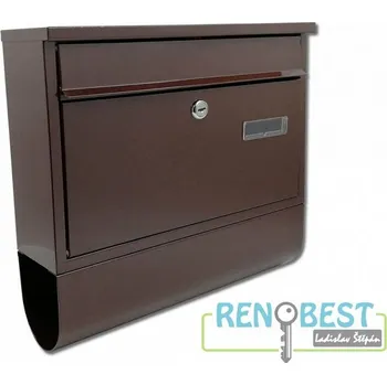 Poštovní schránka SATOS Poštovní schránka RADIM s rourou hnědá Barevné provedení: hnědá