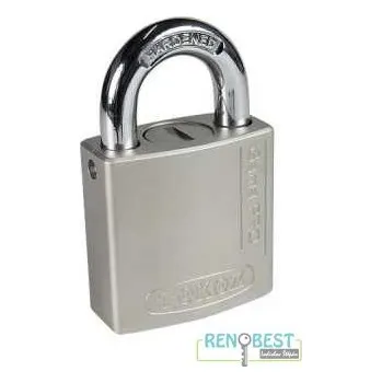 Visací zámek TOKOZ Zámek visací GAMA 50 OS Barva: stříbrná, Varianty: se třemi klíči