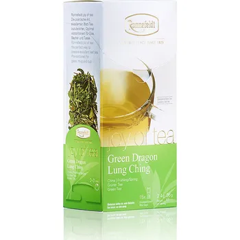 Nealkoholický nápoj Čaj Ronnefeldt Joy of Tea Green Dragon Lung Ching 15 sáčků