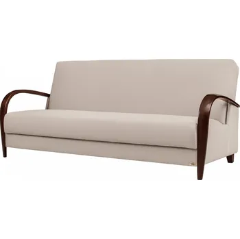 Sedací souprava Pohovka Oliwia 11 Clic-Clac s rozkladem a úložným prostorem z bukového dřeva