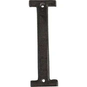 Nástěnné svítidlo Nástěnné litinové písmeno I - 13 cm