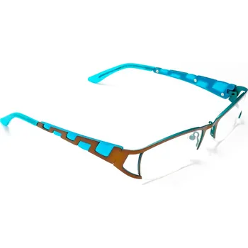 Brýlová obroučka Dámské dioptrické brýle Vesper&James VJ116brownturquoise