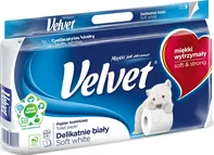 Velvet Gently White 3vrstvý 8 ks