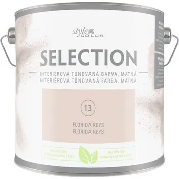 Samolepící dekorace Barva na zeď StyleColor Selection Florida Keys růžová 2,5 l