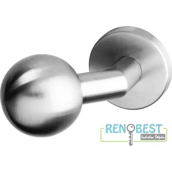 Dveřní kování AC-T Koule na dveře ACT vyosená R nerez Provedení: pevná, Povrchová úprava: nerez