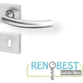 Dveřní kování AC-T Dveřní kování GINA R HR SlideBloc light nerez PK Provedení: klika/klika, Varianta: Povrchová úprava: Nerez; Typ klíče: DOZ,FAB, Varianty: SlideBloc