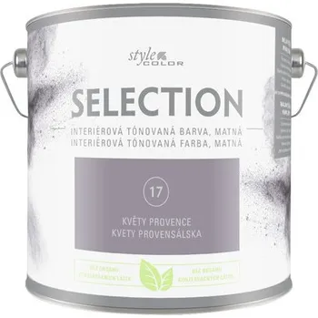 barva na zeď Barva na zeď StyleColor Selection Květ Provence fialová 2,5 l