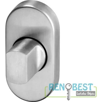 Dveřní kování Rozeta WC OV ke kování AC-T nerez (PK) pár