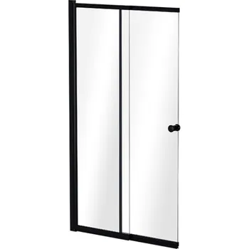 Vanová zástěna Besco Easy Slide PESB-2S BCEASL100BC čirá černá