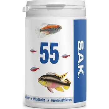Krmivo pro rybičky S.A.K. 55 500 g (1125 ml) velikost 4
