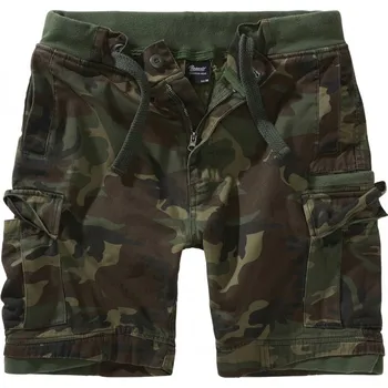 Kraťasy Brandit Packham Vintage Shorts woodland - 6XL